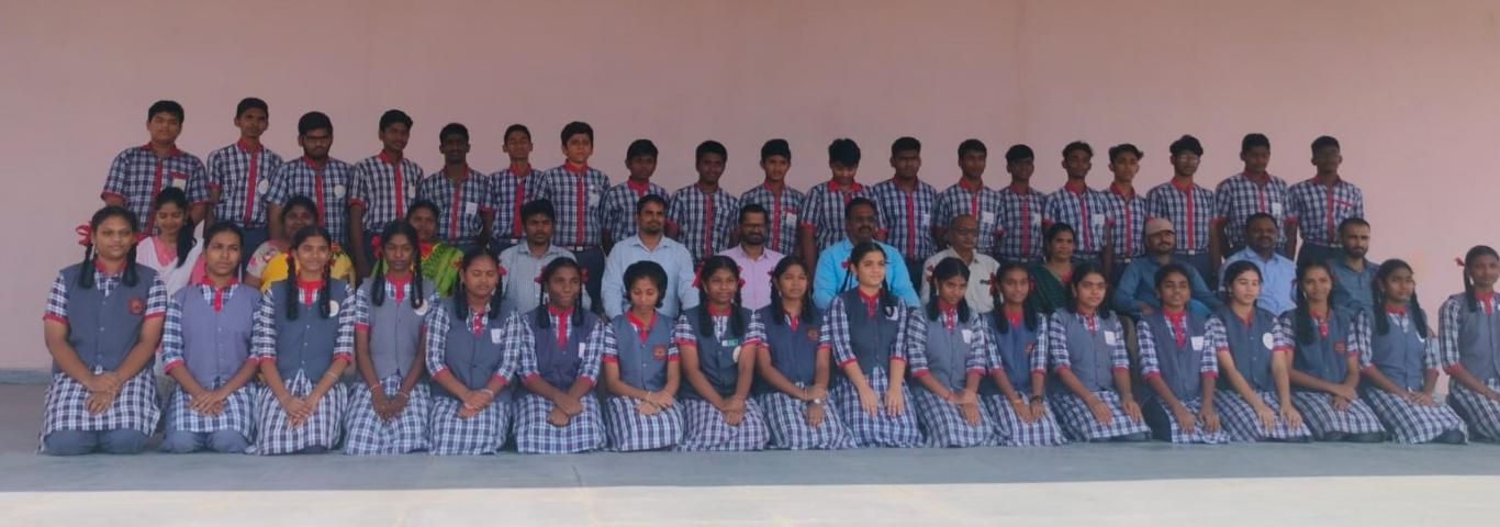 Class 10th Students and Teachers